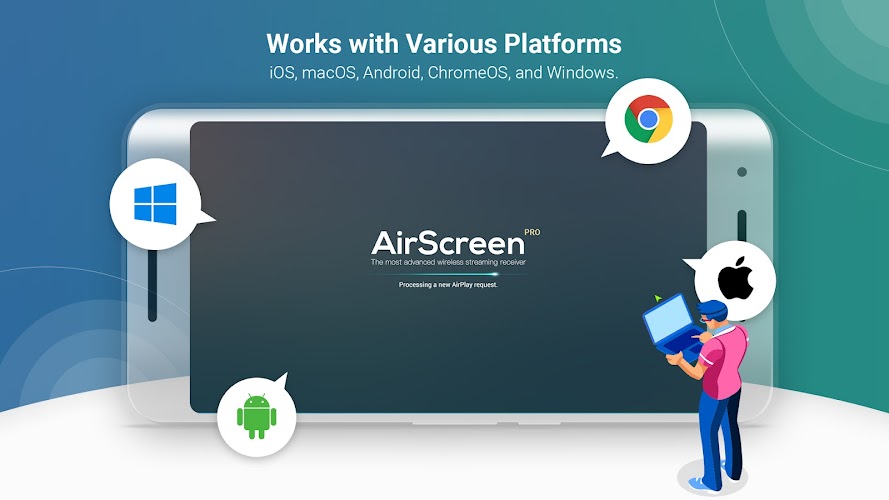 AirScreen - AirPlay & Cast экрана 3