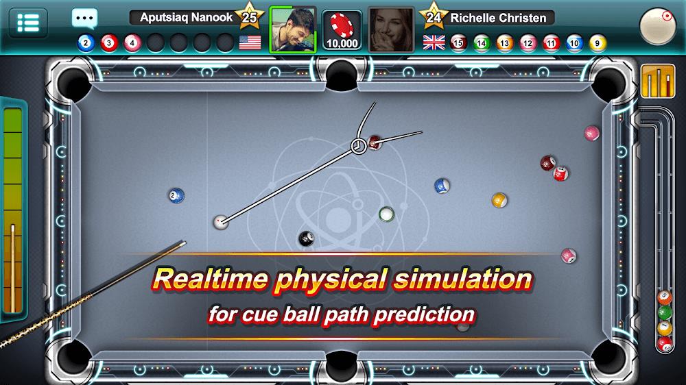 Pool Ace - 8 and 9 Ball Game captura de pantalla 