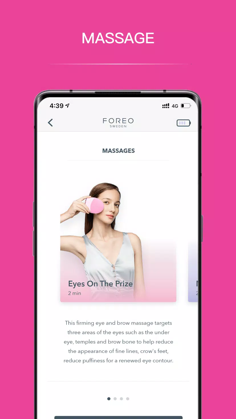 FOREO ဖန်သားပြင်ဓာတ်ပုံ 4