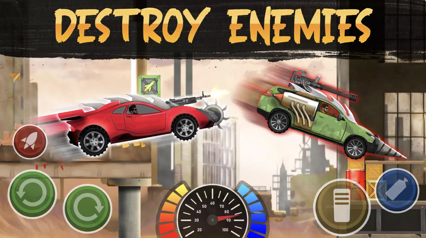 Zombie Crash Racing screenshot 2