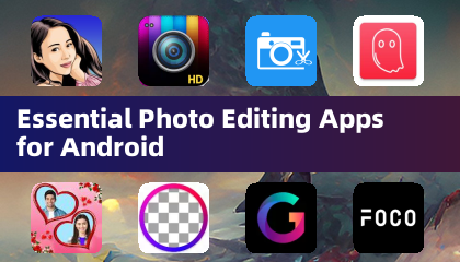 Essentiële fotobewerkings -apps voor Android