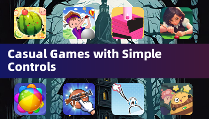 Jeux occasionnels avec des commandes simples