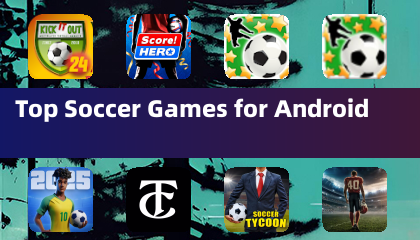 Android အတွက်ထိပ်တန်းဘောလုံးဂိမ်းများ