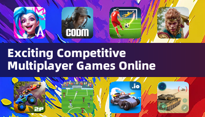 Nakatutuwang mapagkumpitensyang Multiplayer na laro sa online