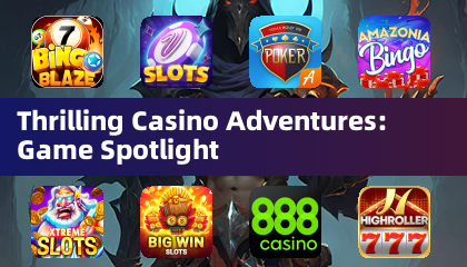 Aventuras Eletrizantes de Cassino: Destaque dos Jogos