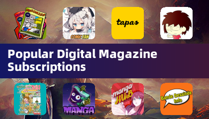 Popular Digital Magazine Subscriptions
