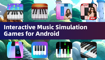 Jogos de Simulação Musical Interativos para Android