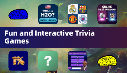Fun and Interactive Trivia Games
