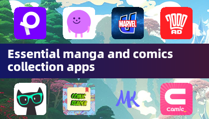 Applications essentielles de collection de manga et de bande dessinée