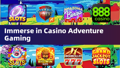 沉浸於賭場冒險遊戲