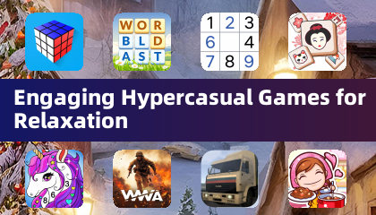 Engaging Hypercasual Games for Relaxation