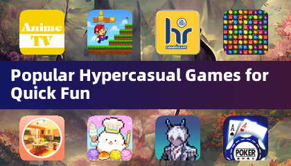 Jeux hypercasuels populaires pour un plaisir rapide