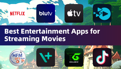 Las mejores aplicaciones de entretenimiento para ver películas por streaming