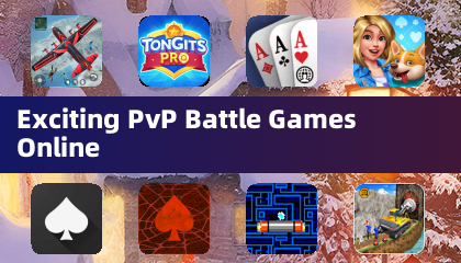 オンラインで楽しくPvPバトルゲームをプレイ