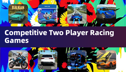Соревновательные гонки для двух игроков