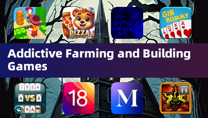 Addictive Farming and Building Games