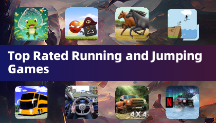 가장 높은 평가를 받은 달리기와 점프 게임